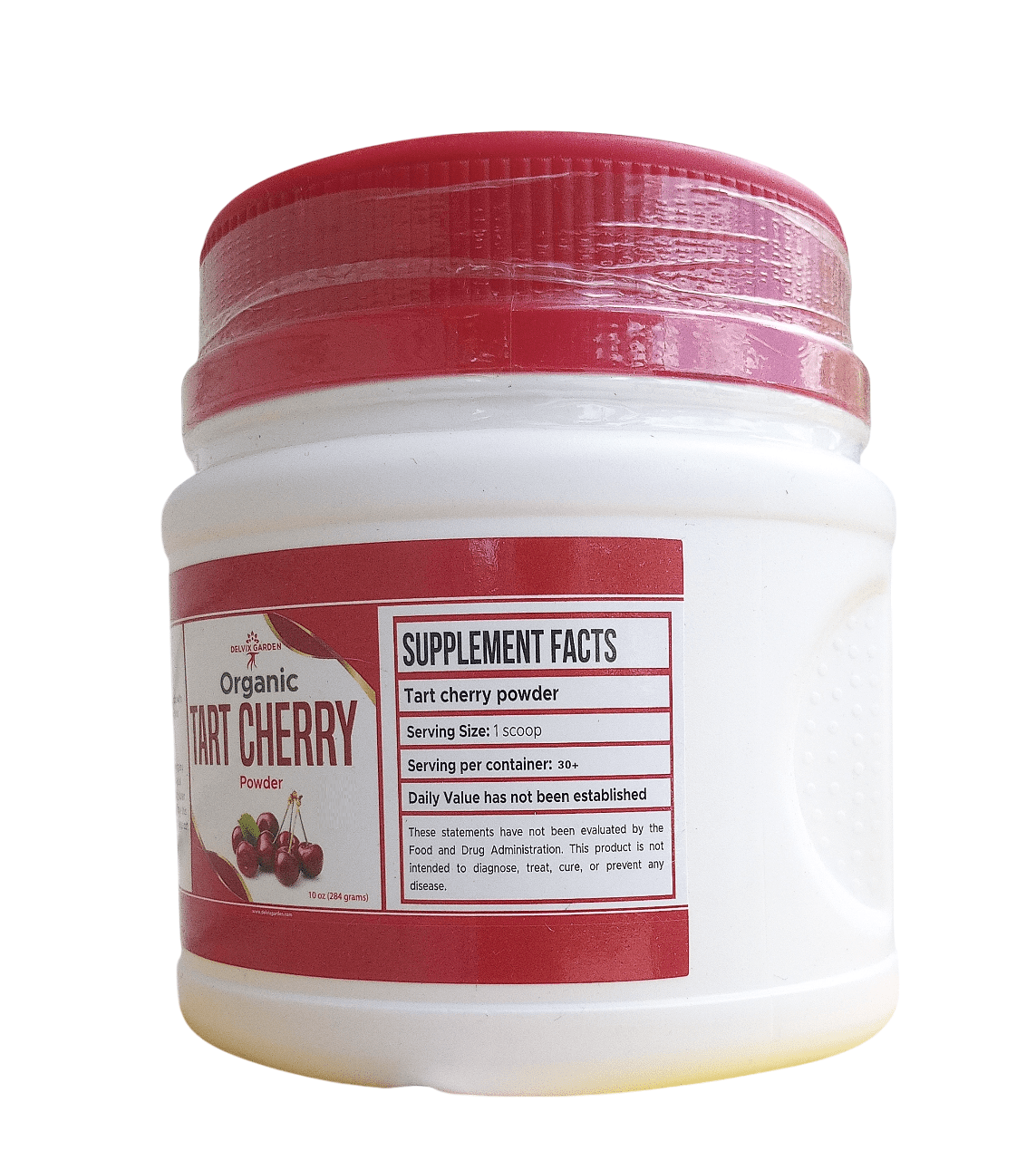 Tart Cherry Powder – 10 oz | Pure & Unsweetened | Premium Freeze-Dried Tart Cherries | Rich Color & Flavor | Perfect for Smoothies, Baking, and Recipes