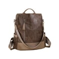 thumbnail image 1 of Minnieouse Mochila de viaje con temperamento elegante, Hardware texturizado para una apertura y cierre suaves, bolsa de ocio Mochilas Café, 1 of 6