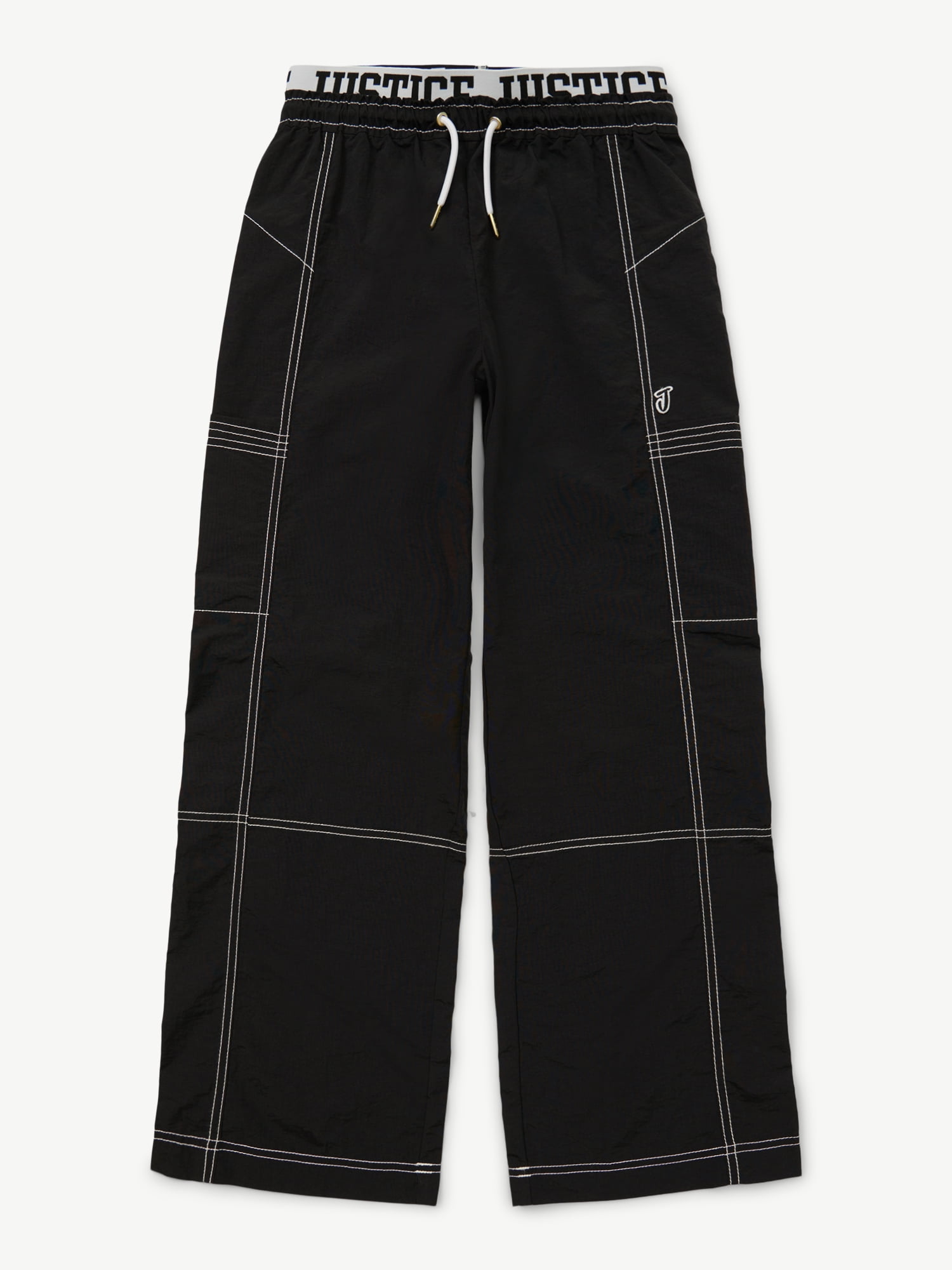 Justice Girls Parachute Windbreaker Pant, Sizes XS - XLP