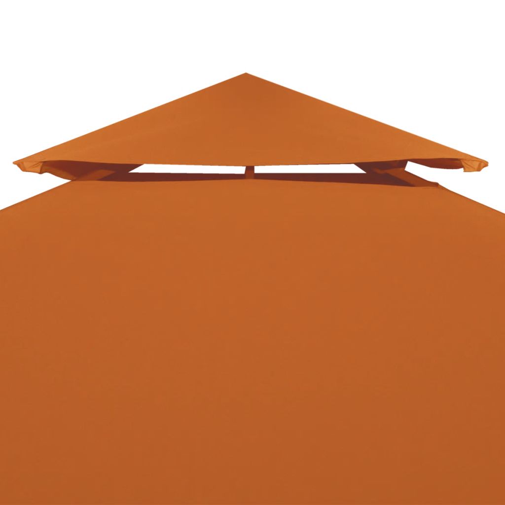 Kepooman 10' x 10' Water Resistant Awning Roof Top Cover for Outdoor Patio, Terracotta