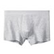 thumbnail image 2 of Ceisia Men's Solid Cotton Stretch Mid-Rise Boxer Briefs for Comfort & Daily Wear White L Gifts, 2 of 3