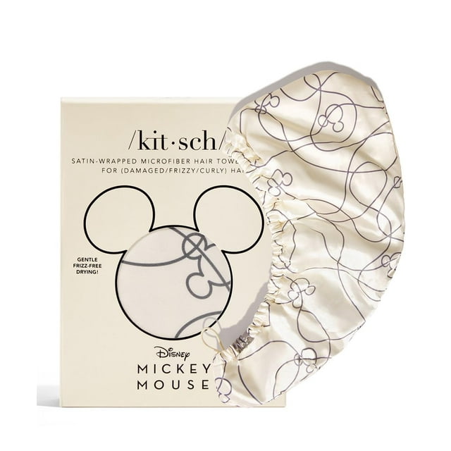 Toalla de pelo Kitsch Mickey/Minnie Satin Microfiber Women