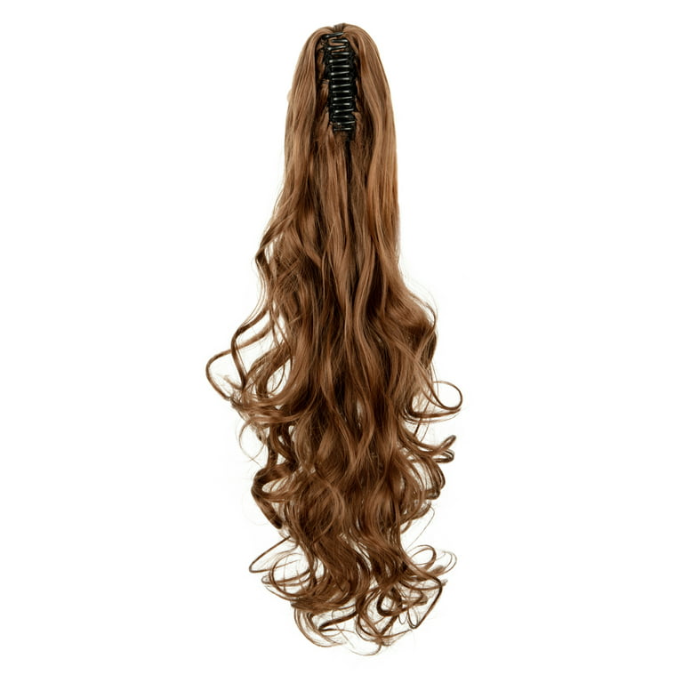 jsaierl Curly Claw Clip Ponytail Wig Clip Ponytail Extension