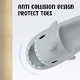 thumbnail image 3 of SAGUARO Cloud Shark Slides for Women Men Cute House Slippers Anti-Slip Shower Sandals Open Toe Casual Shoes, 3 of 7