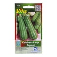 thumbnail image 1 of Semillas Vita Calabaza Larga Squash 2.6 g, 1 of 3