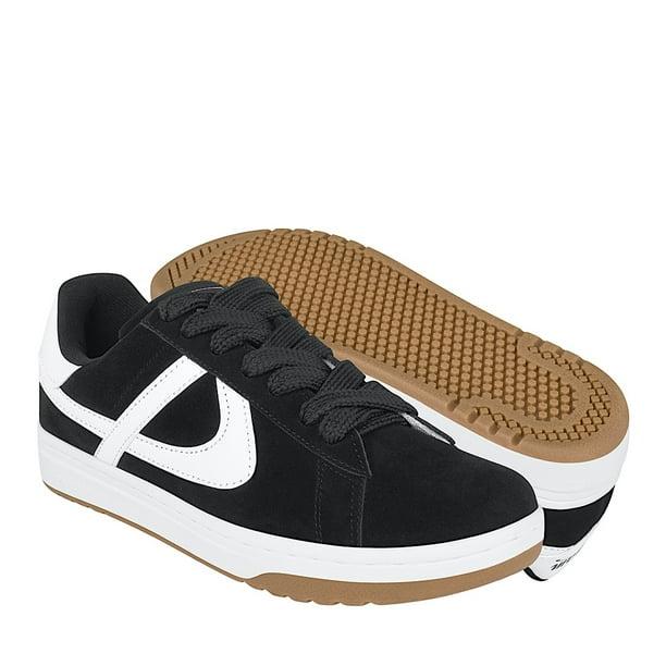 TENIS CABALLERO PANAM 0108980061 SUEDE NEGRO