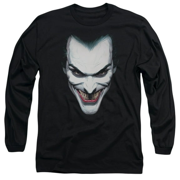 Batman - Joker Portrait - Long Sleeve Shirt - X-Large