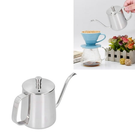 

Coffee Pot Coffee Kettle Gooseneck Kettle Hand Drip Coffee Pot Stainless Steel Coffee Pouring Kettle Pour Over Gooseneck Tea Pot With LidSilver 350ml