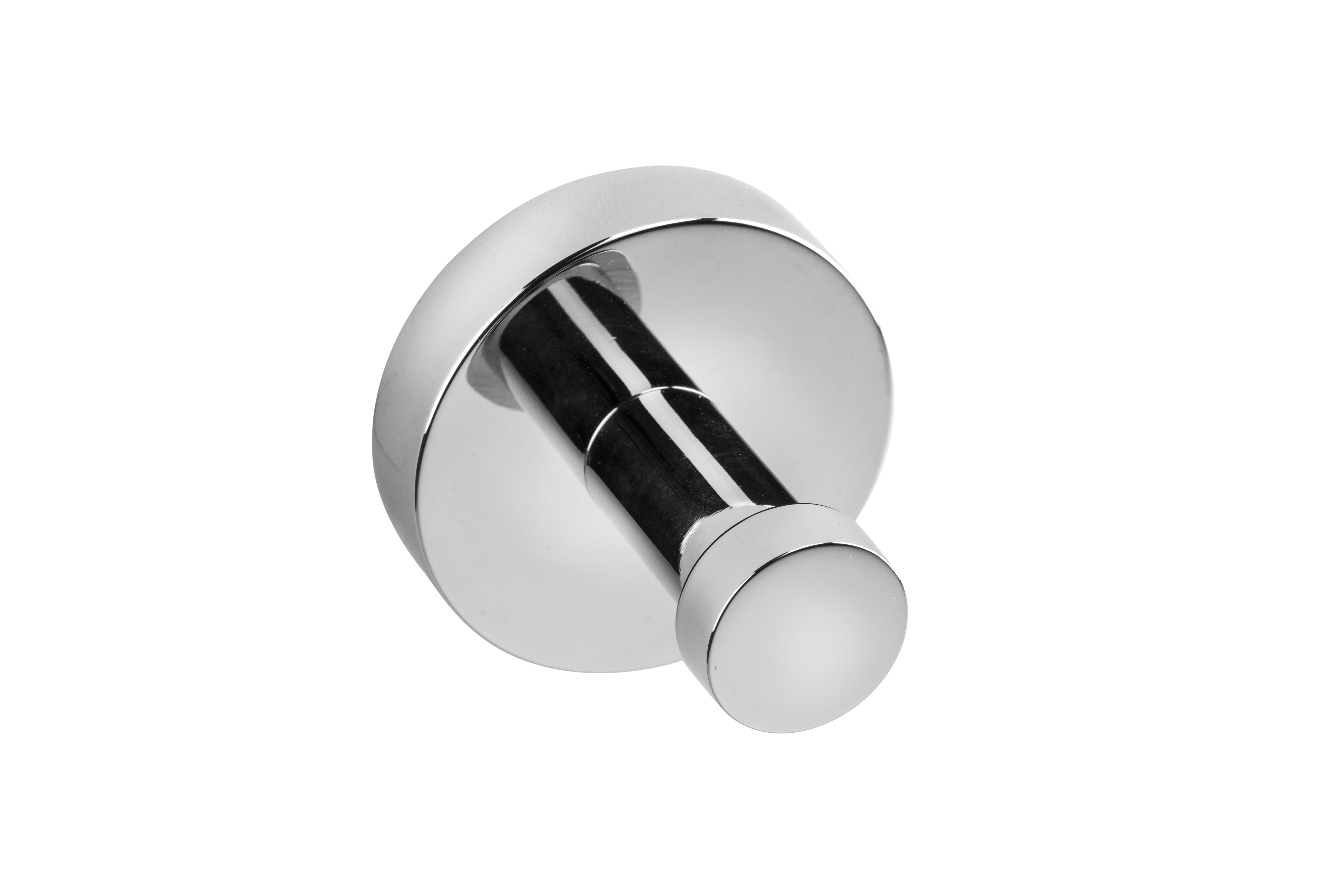 Croydex Flexi-Fix Epsom Single Robe Hook in Chrome, Screw or Glue