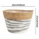 thumbnail image 3 of ¡Precios Increíbles!, Cesta de almacenamiento para macetas, cesta tejida para plantas, maceta para jardín Akmoler, 3 of 9