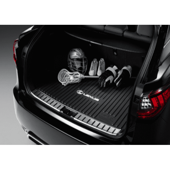 LEXUS OEM FACTORY ALL WEATHER REAR CARGO MAT 2018-2022 RX350L RX450HL (BLACK)