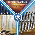 thumbnail image 6 of XYJ Authentic Since 1986,Professional Knife Sets for Master Chefs,8-pcs Chef Knife Set with Bag,Sheath,Sharpener Rod,Culinary Kitchen Butcher Meat Knives,Cooking Slicing,Chopping,Stainless Steel, 6 of 6