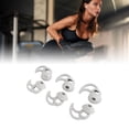 thumbnail image 1 of Puntas de Repuesto para Auriculares 3 Juegos de Puntas de Silicona para Auriculares Internos Reducción de Ruido Cómodas y Suaves para Auriculares Deportivos 3 Pares Izquierdo, 1 of 8