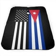 thumbnail image 4 of USA Cuba Cuban Flag Salon Hair Cutting Cape Cloth Barber Hairdressing Wrap Haircut Apron Cloth Styling Accessory For Unisex, 4 of 6