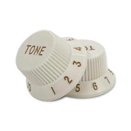 PK-0153 Set of 2 Plastic Tone Knobs for Stratocaster®