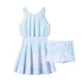 thumbnail image 4 of Odeerbi 2-8 Años Traje de Baño de Dos Piezas Para Niñas Traje de Baño de Verano Con Volantes Florales Y Pantalones Cortos Traje de Baño de Playa, 4 of 5