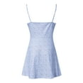 thumbnail image 5 of Tiqkatyck Summer Dresses for Women 2024, Womens Summer Print Color Block Sleeveless Dress A-Line Mini SunDress, Sundresses for Women, Dresses for Women 2024 Blue, 5 of 6