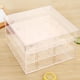 thumbnail image 3 of Macetas de acrílico transparente para flores, caja de regalo para bodas, jarrón decorativo 25 agujeros, 3 of 6