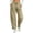 Khaki, variant on DYTTDG Women's Straight Leg Sweatpants, Drawstring Elastic High Waist Loose Casual Jogger Pants with Side Pockets for Daily Loungewear