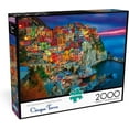 Buffalo Games Cinque Terre 2000 Piece Jigsaw Puzzle, Suitable for