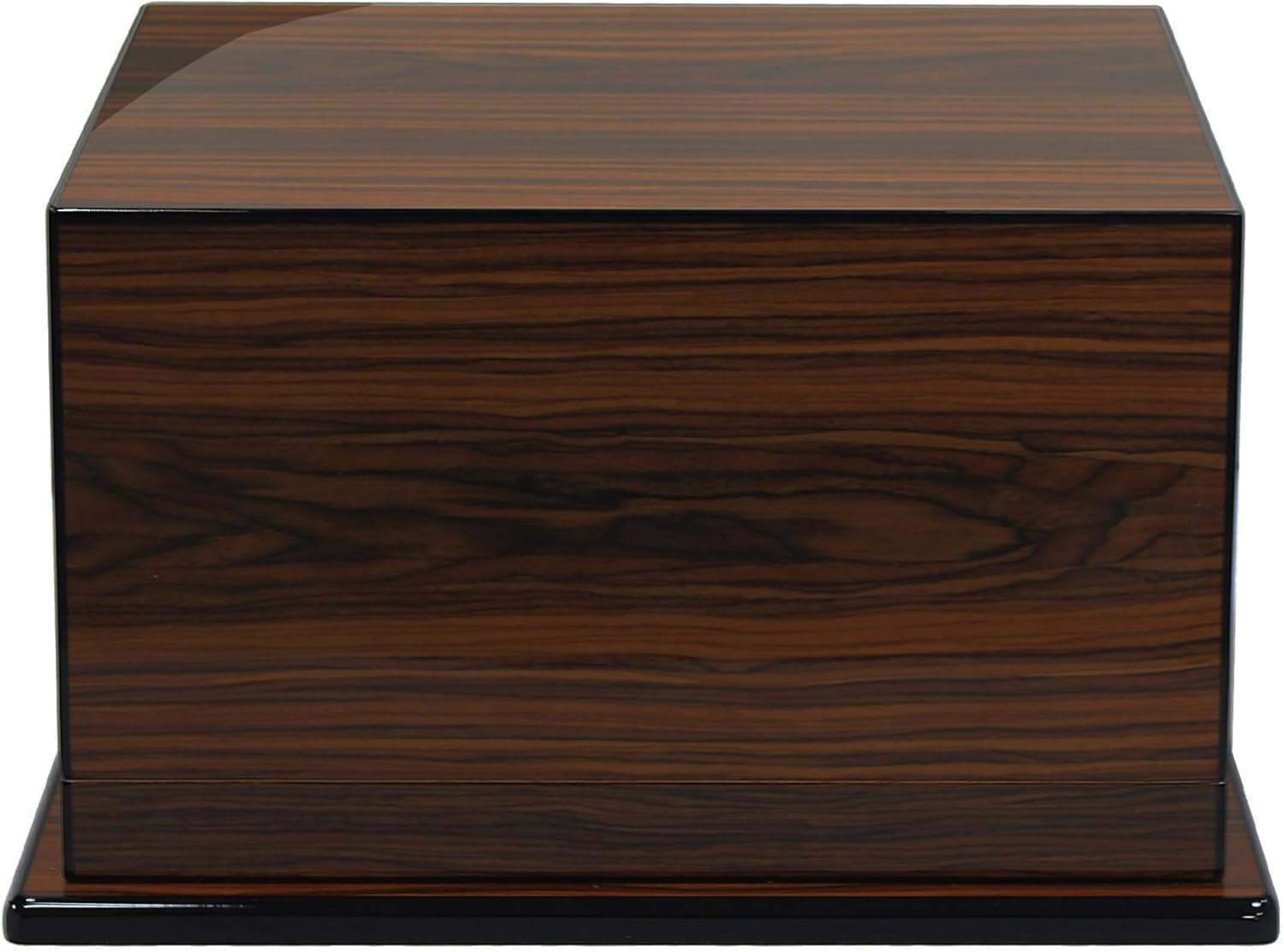 Prestige Import Group Elevate Lacquer Humidor w/ Articulating Multi-Tier Tray System - Capacity: Holds up to 150 Cigars - Rio Rosewood Finish