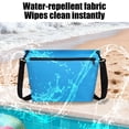 thumbnail image 3 of Waterproof Travel Toiletry Bag, Basic Blue Pvc Storage, Outdoor Swimming Drifting Space, Portable Phone Dry Pouch Build Build, Summer Travel Essential Gift Gift Gift, 3 of 7
