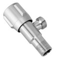 thumbnail image 4 of Angle Valve, Faucet Angle Valve, G1/2In Thread Stainless Steel For Toilet Water Heater, 4 of 8