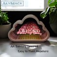 thumbnail image 4 of Lámpara ALYMACK Tulip Mirror hecha a mano con flores, luz de noche, rosa, 4 of 7