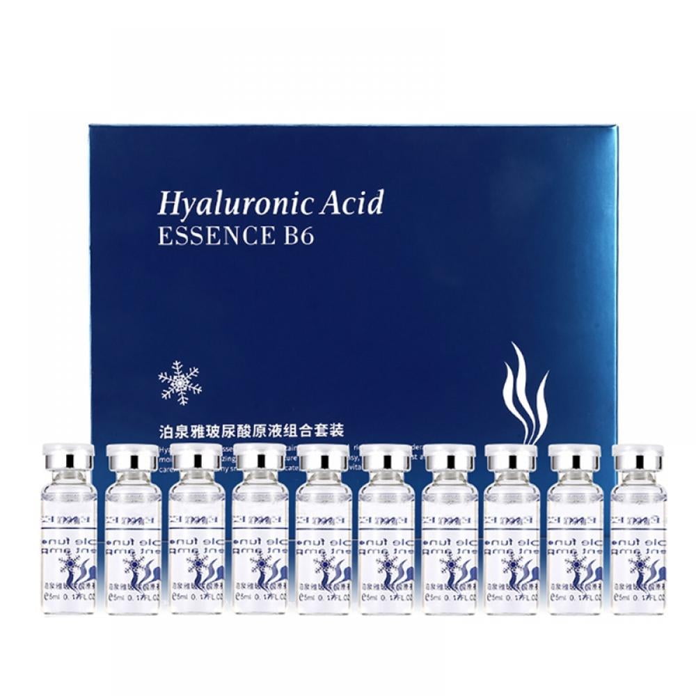 Brand Sale! Hyaluronic Acid Essence Anti Aging B6 Glycerol Tender Smooth Skin Serum Plant Extracts Nourishing Moisturizing