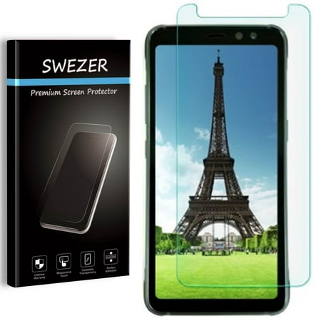 Samsung Galaxy S8 ACTIVE [NOT For S8 / S8+] [3-Pack] SWEZER Tempered Glass Screen Protector, Anti-Scratch, Anti-Bubble, Anti-Chip