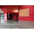 thumbnail image 2 of Ghent Natural Cork Bulletin Board - Satin Aluminum Frame - 4ft H x 7ft  4"W, 2 of 5