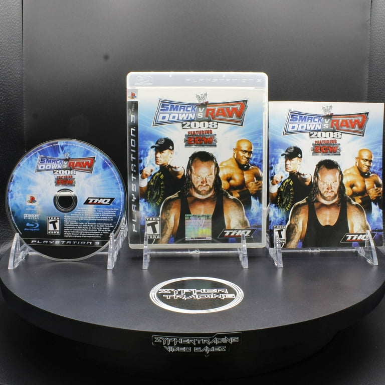 WWE Smackdown vs. Raw 2008 | Sony PlayStation 3 | PS3 WWE Smackdown vs. Raw 2008 | Sony PlayStation 3 | PS3