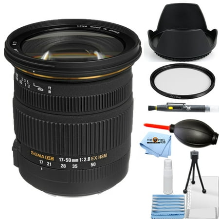 Sigma 17-50mm f/2.8 EX DC OS HSM Zoom Lens for Canon DSLRs (Best Dslr Telephoto Lens)