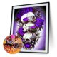 thumbnail image 2 of Kits de pintura de diamante DIY de calavera rosa púrpura, taladro cuadrado completo, decoración de pared para el hogar Sywqhk Decoración hogareña, 2 of 9