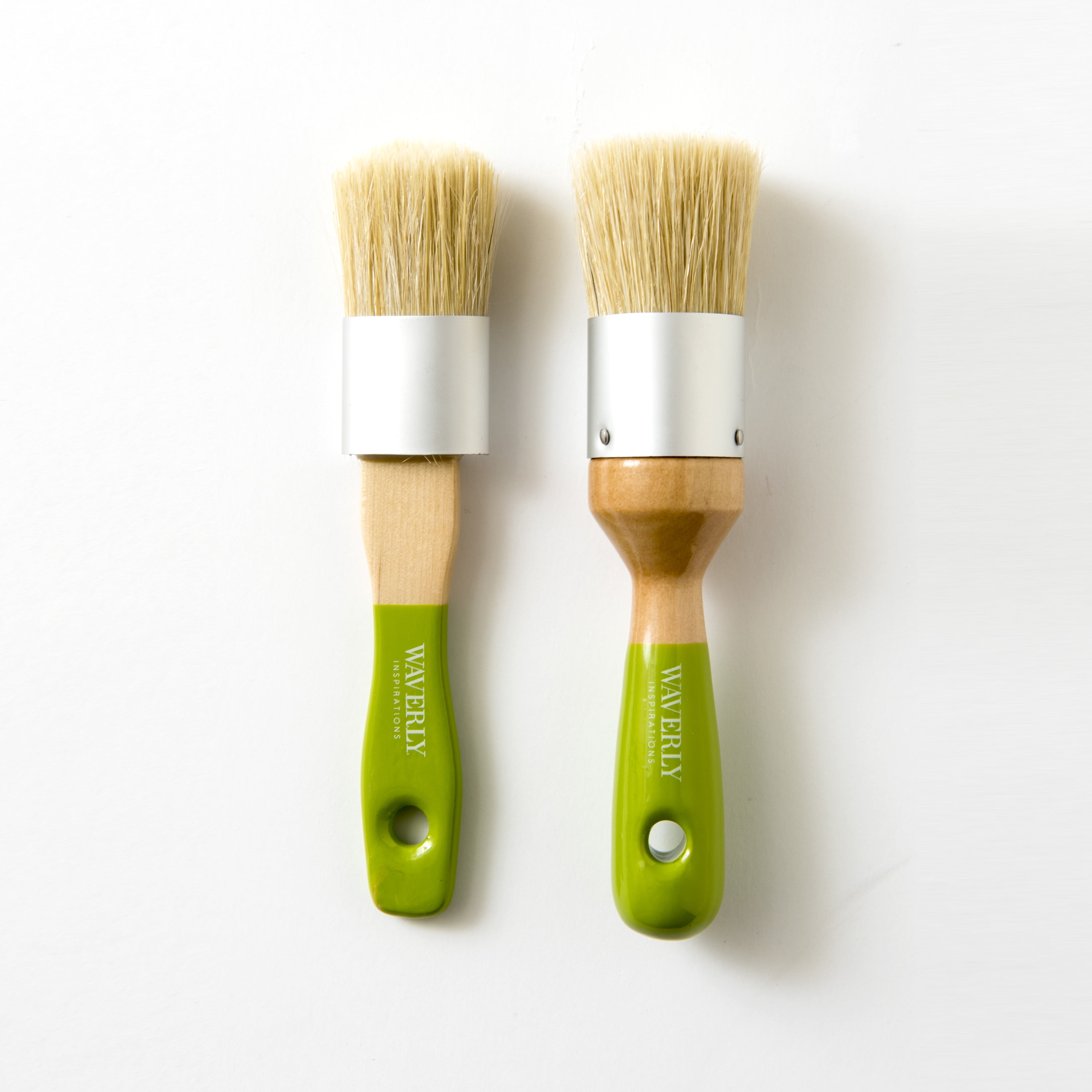 2" Waverly Inspirations Wax Chalk Natural & Nylon Bristles Furniture Paint Brush 