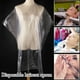 thumbnail image 3 of Capa de peluquería desechable, 50 piezas de capas de salón de peluquería desechables impermeables, delantal de corte de pelo impermeable transparente Adepaton LL-1368, 3 of 8