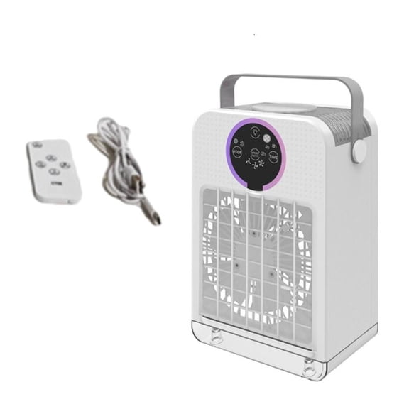 ANXPTIME Quiet Desktop Air Conditioning 700ML Capacity USB Portable Evaporative Fan