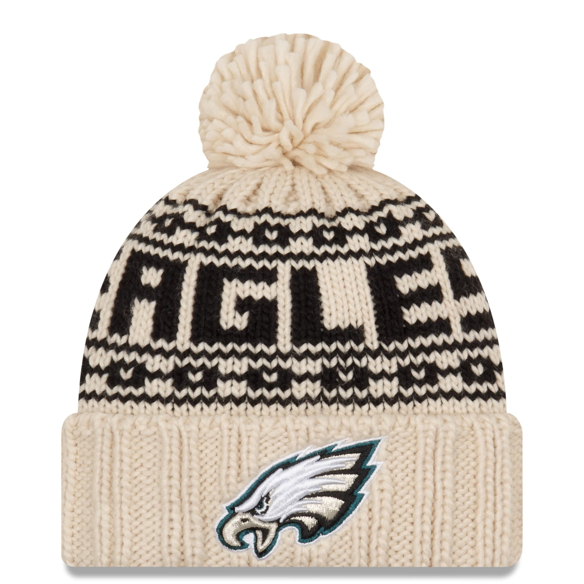 Cuffed Knit Hat - OSFA - Walmart 