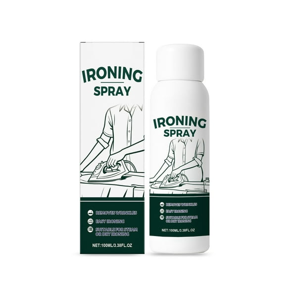 Wrinkle Removing Spray Iron Free Instant Smoothing Suitable For Multiple Fabrics 100Ml Plastic Bottle
