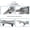 F22 No Box, variant on 1:72 Scale Die-Cast Fighter Jet Model, Digital Camouflage Military Aircraft Replica for Collection