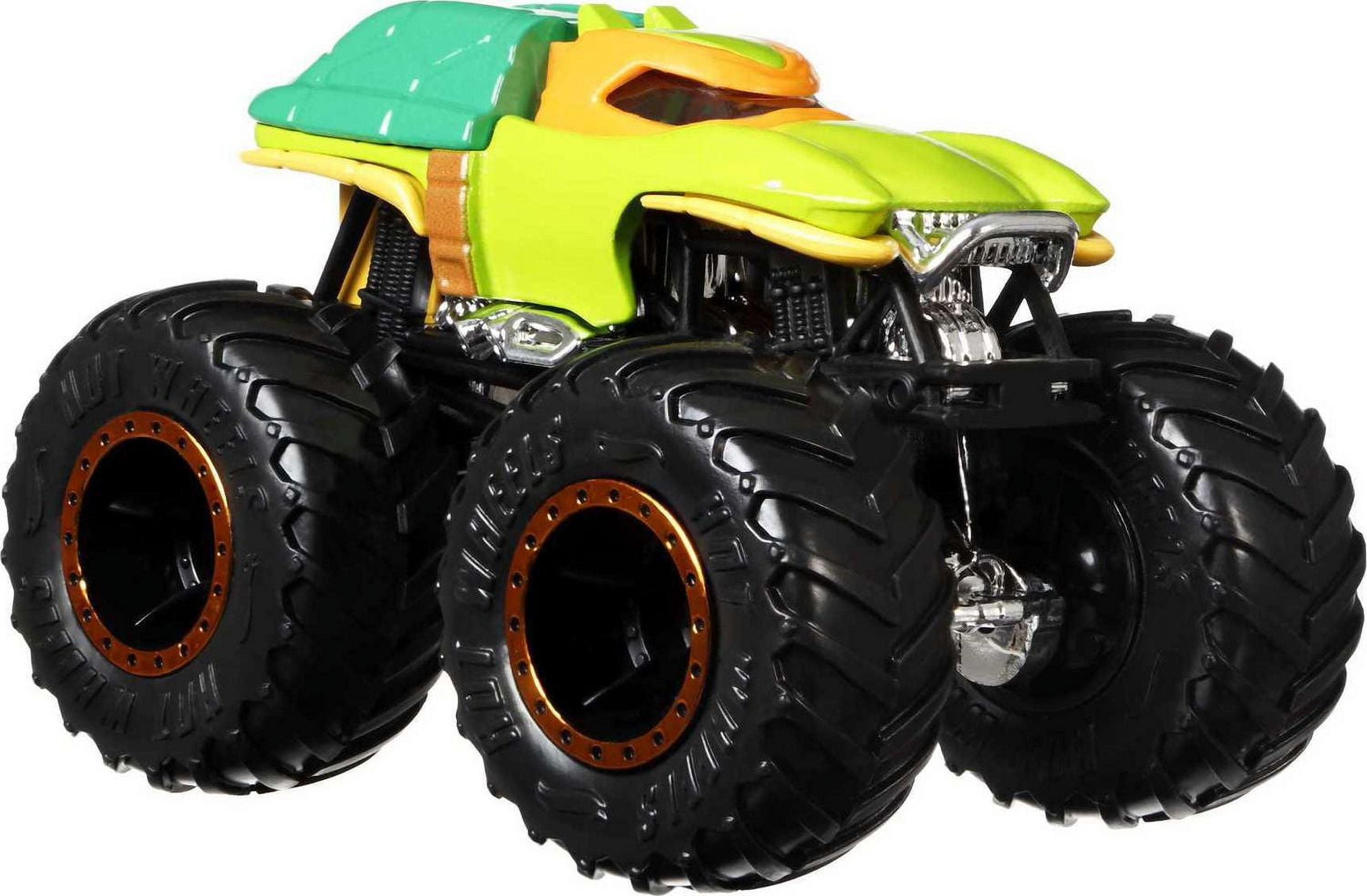 Hot Wheels Monster Trucks Demolition Doubles, Set of 2 Toy Trucks (Styles May Vary), Ages 3-7