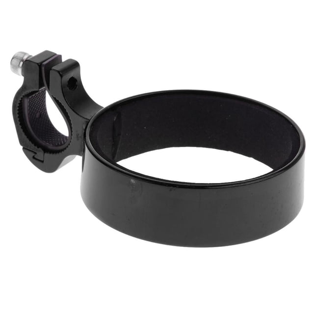 Soporte para botella de leche de aleación de aluminio, soporte para manillar de bicicleta de montaña y carretera. Negro