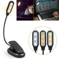 thumbnail image 5 of LED Clip Book Light, Maynos Rechargeable 5 LED Book Light Easy Clip on Reading Lamp with USB Charging Cable, 360 Rotation, 3 Color Temperature, Extra Bright Portable Task Lamp for Reading, 5 of 11