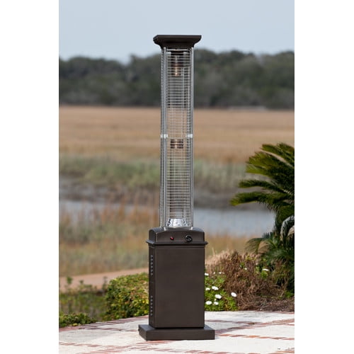 Fire Sense Flame 46,000 BTU Propane Patio Heater by Fire Sense