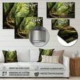 thumbnail image 4 of Designart "Woodland Serenity Enchanted Forest" Forest Metal Wall Decor, 4 of 5