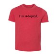 thumbnail image 2 of I'm adopted -Family Reunion youthT-shirts - Red MH200YFAM S65 S, 2 of 3
