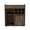 Dark Walnut, variant on DEPOT E-SHOP Pasadena Bar Cabinet With Divisions, Two Concealed Shelves, Six Cubbies, Dark Walnut