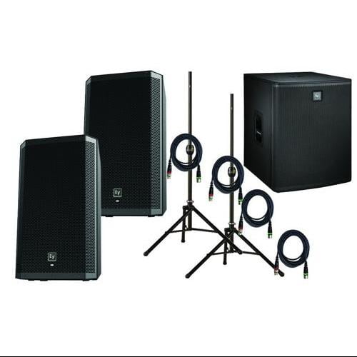 ev dual 18 powered subwoofer