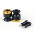 thumbnail image 3 of Universal 8mm CNC Carbon Swingarm Sliders Gold, 3 of 3
