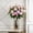 RD1, variant on Colored Artificial Impatiens Flower Bouquet, Fade Resistant Silk Flowers, No Maintenance for Outdoor Indoor Porch Garden Vase Home Decor, All Season Use